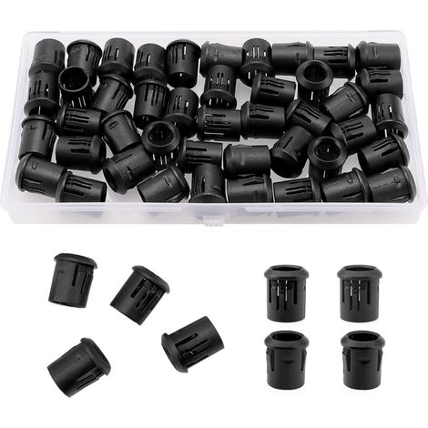 50 Pièces 8mm Support de Diode LED, Supports de Lampe pour diodes, LED Encastrable Clip de Montage Support, Support de Diode de Douille de Lampe en Plastique (1/5)
