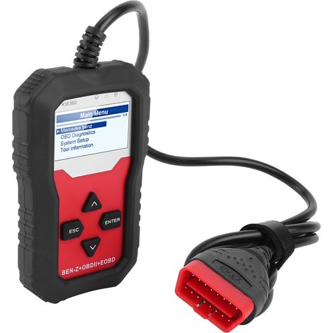 Outil de diagnostic automobile complet : scanner de système de freinage ABS complet compatible avec Mercedes-Benz (version anglaise) (1/5)
