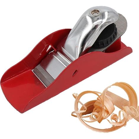 Cepillo de mano de acero para carpintería: herramienta miniatura ajustable, ligera y ergonómica para trabajar la madera, ideal para cortar, cepillar, pulir y proyectos de bricolaje. (1/5)