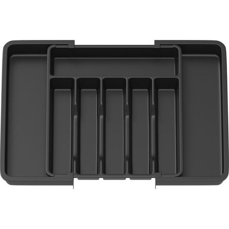 Cutlery Organizer, Adjustable for Tableware, Kitchen Drawer Cutlery, Plastic Tableware Tray, Cutlery Organizer for Drawer