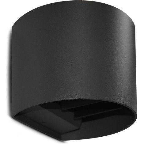 Lámpara empotrada LED redonda negra 6W 3000K Miidex Lighting® (1/5)