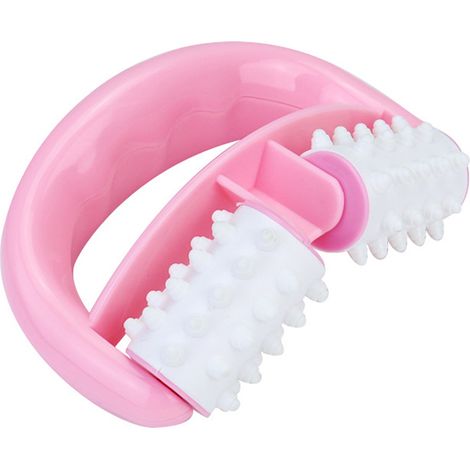 Rouleau Masseur - Double Rouleau TPR - Poignée ABS - Forme En V - Pour Bras Et Corps - 1 Pièce (1/5)