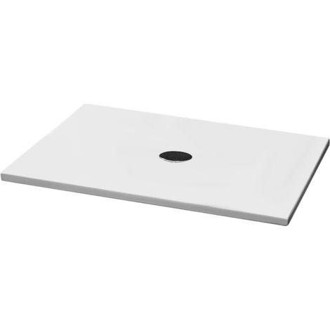 Piatto doccia 70x100 h.3 in ceramica bianco opaco Uniko di