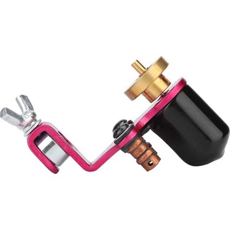 Machine à tatouer rotative Alloy Liner Shader, pistolet à moteur puissant, outil de maquillage permanent, violet et rouge (1/5)