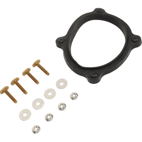 Joint de bride de plancher pour toilettes de camping-car 385310063 : kit de montage fiable, stable et robuste pour VacuFlush 1006 et VacuFlush 1008. (1/5)