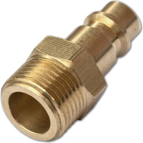 Druckluftkupplung Außengewinde mit Stecknippel in versch. Größen 1/2"