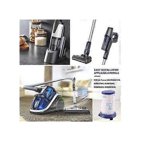 3-teiliges Zubehörfilter-Set für Staubsauger ZR009001, Ersatzteile für 360 X-Pert RH9015WO