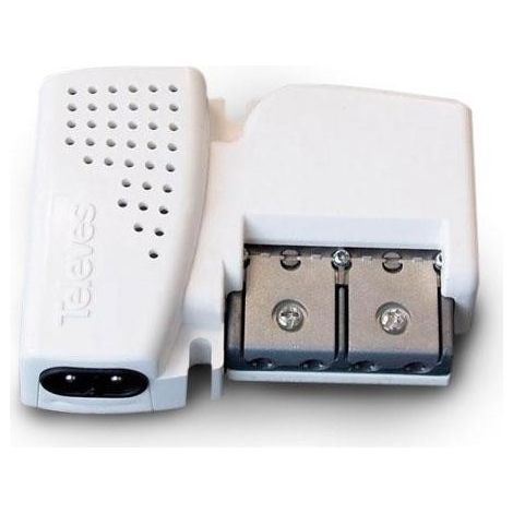 Amplificateur domestique - Televes - Picokom 5605 - 2 sorties - 20 dB UHF - Protection LTE