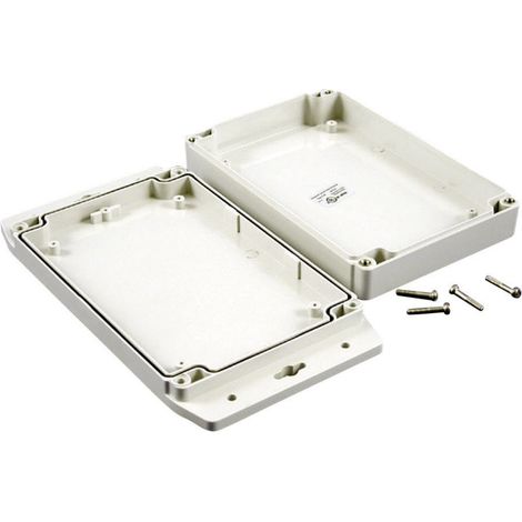 Hammond Electronics 1555CF22GY Universal-Gehäuse 120 x 66 x 42 ABS Lichtgrau 1 St.