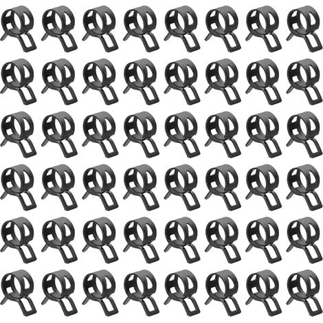 Lot De 60 Pour Tuyaux De Carburant De 11 Mm En Silicone Noir (1/5)