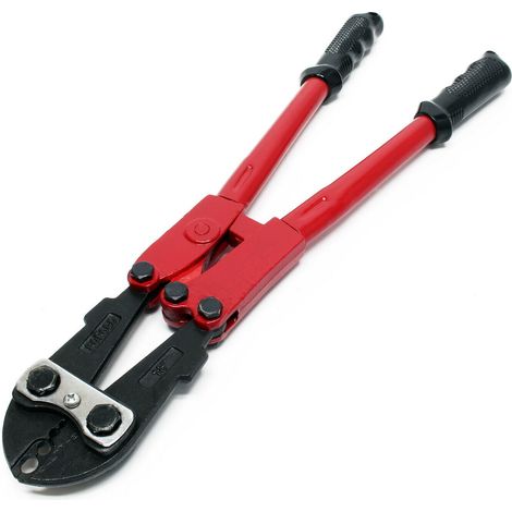Helloshop26 – Pince à sertir cosse en acier – Longueur 520 mm – Pour œillets Ø 2/3/4/5 mm – Rapport de levier optimal – Manipulation agréable
