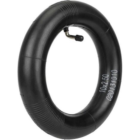 Chambre à air 10 x 2,5 pouces avec valve à 90° pour trottinette électrique Zero 10XVSETT (1/4)