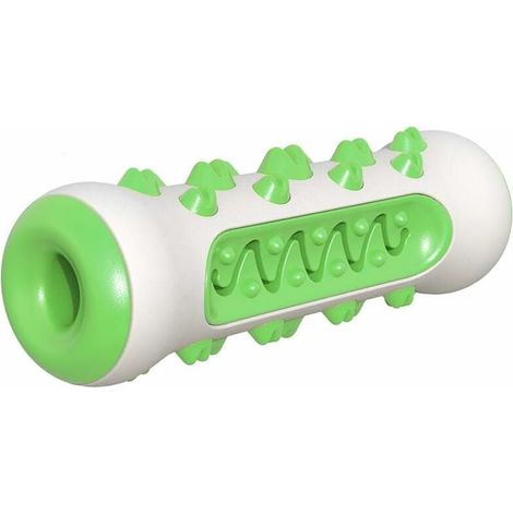 Brosse a Dent Chien,Baton Molaire pour Chien,Jouet à macher pour Chien,Jouet Chien Interactif Indestructible,Jeux De Balle Pour Chien,Jeux Intelligence Chien,Distributeur de Friandises pour Chien-Fei (1/4)