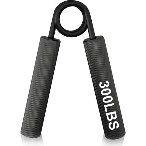 Entraîneur de force à poignée en métal (noir, 136 kg) (1/5)