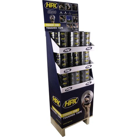 PRÉSENTOIR DE SOL RUBAN ADHESIF TOILE 36 X CB5025 + 36 X CS5025 HPX
