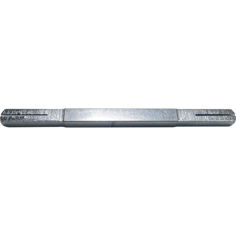Kerbstift abgesetzt von 9 auf 8 mm Länge 100 mm (mit Kerbe) Stahl verzinkt (1/2)