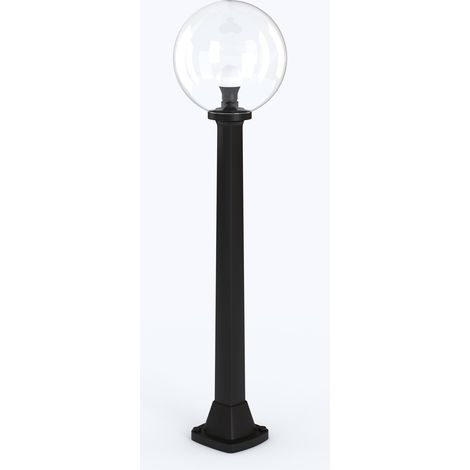Bornes d'extérieur FUMAGALLI "GIAFFA G250" - CCT - E27 - 8,5W - Noir (1/5)
