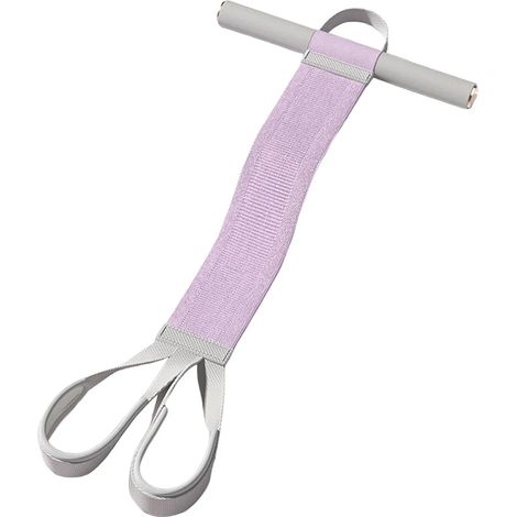 Bande de résistance pour fitness avec poignée antidérapante, design compact, élastique portable, accessoire pour l'entraînement abdominal, équipement de musculation (1/5)