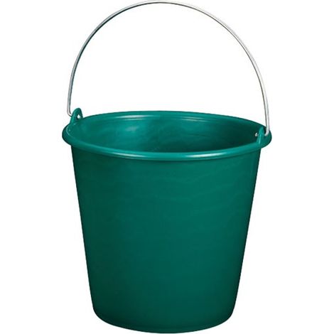 ALUMINIUM ET PLASTIQ - Seau rural gradué 8L vert