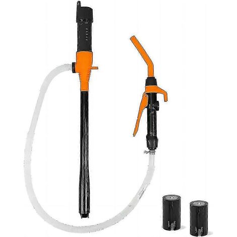 Bomba de transferencia portátil, bomba de sifón eléctrica a batería, adecuada para la transferencia de combustible gaseoso, caudal de 3,5 GPM, extractor de aceite P2025050900390 (1/5)