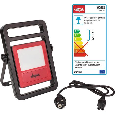 LED Akku Arbeitslampe Werkstattlampe Stablampe Handlampe Arbeitsleuchte DAL 10 (1/5)