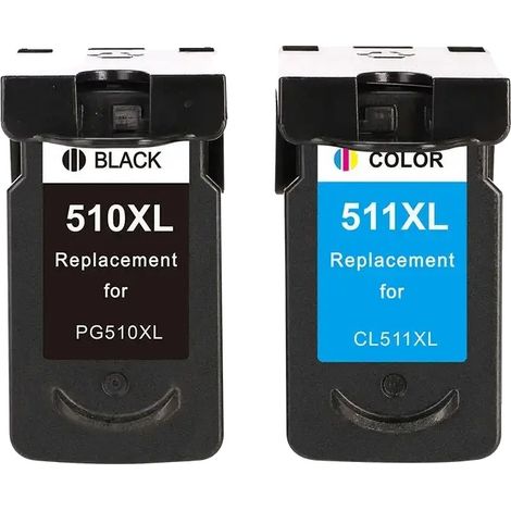 Cartucho de tinta compatible con varios modelos de impresoras fotográficas, tinta colorante de alta calidad, 1 juego. (1/2)