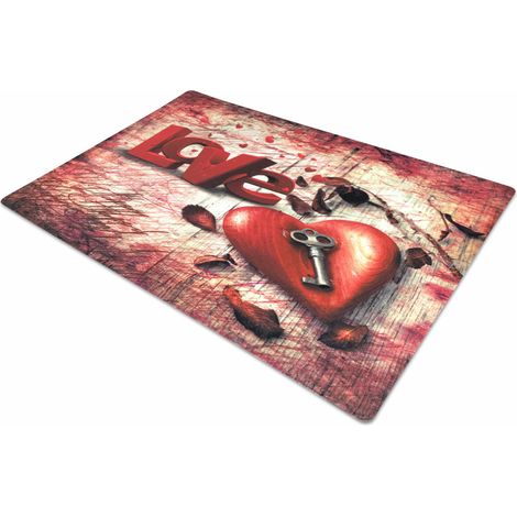 TAPPETO ZERBINO DIGITAL FRIENDS CM.40X60 KEY LOVE (1/2)