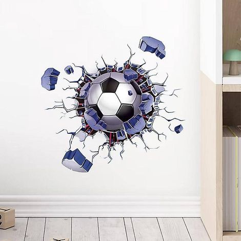 mur Cass Football Chambre D'enfant Chambre D'entre Dcoration Intrieure Stickers Muraux Dcoration D'arrire-plan Stickers (1/5)