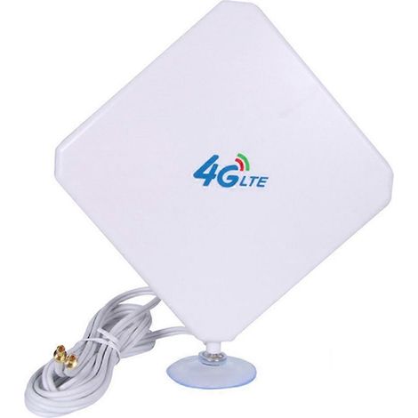 Antenne Wi-Fi extérieure MIMO MIMO haute performance 3G/4G LTE 35 dBi directionnelle à large bande, câble RG174 de 2 mètres pour routeur, TS9 (1/5)