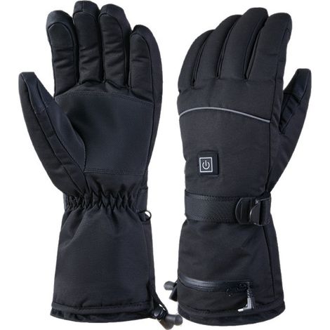Gants thermiques chauffants d'extérieur pour hommes, chauds en hiver