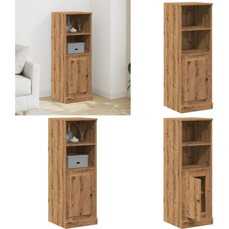 vidaXL Highboard Artisan-Eiche 36x35,5x103,5 cm Holzwerkstoff (1/5)