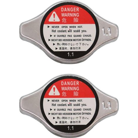 Deux caches de radiateur, numéro de pièce de rechange 19045-RAA-003, compatibles avec Acura Accord, Civic, CRV, Elements, Fit, Odyssey, Pilot et Ridgeline. (1/5)