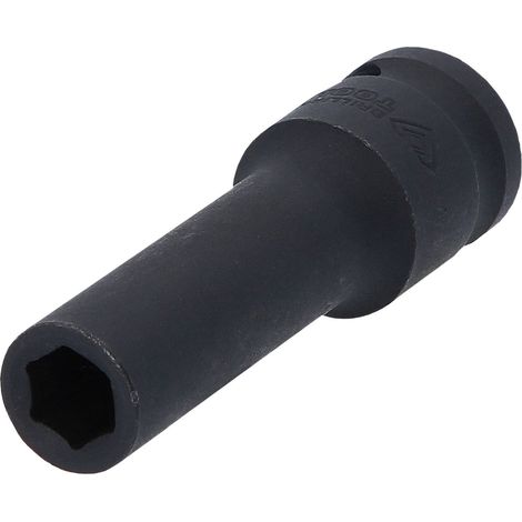 BRILLIANT TOOLS 1/2" Vaso de impacto hexagonal 10 mm largo - BT022649 (1/3)
