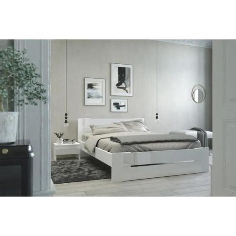 Parisot Arctic Erwachsenenbett weiß 146x195 cm