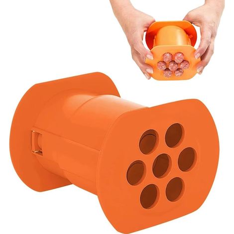 7-in-1 Wurstpresse für hausgemachte Hotdogs und Würstchen – robustes Grill- und Küchengerät für Burger, Kroketten und Gebäck (1/5)