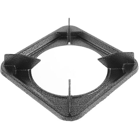Anillo de soporte antideslizante de hierro fundido  para wok, ideal para cocinas de gas, sartenes pequeñas, ollas y recipientes para leche.