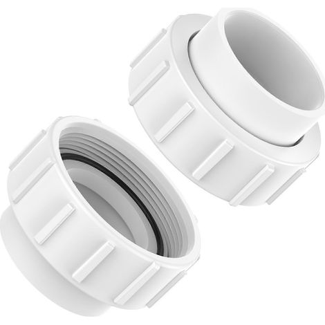 Adaptateur de pompe de piscine à emboîtement de 2 pouces, demi-remplacement pour Pentair MasterTemp StaRite PKG188 (1/5)