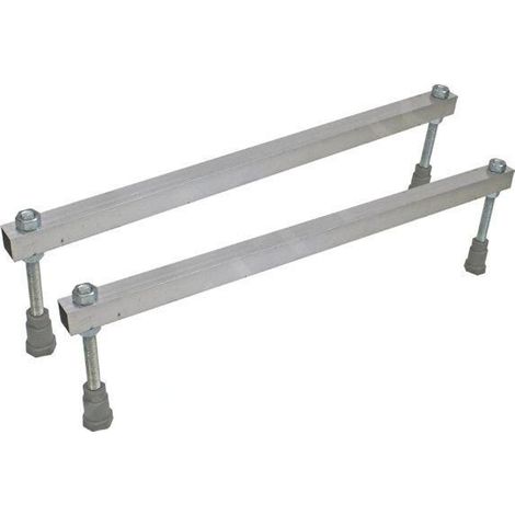 Jika Cubito - Pieds pour baignoires largeur 800 mm, métal H2948340000001