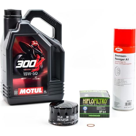 Kit Entretien Vidange pour BMW R 1200 GS de 2004 à 2007 - MOTUL 300V ROAD RACING 15W50 4L