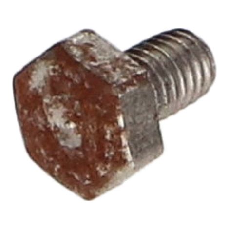 Vis métaux Tête hexagonale TH M3X5 Acier brut microvis Rouille-100 pièces