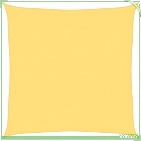 Voile d'ombrage - FAFEICY - 311114 - 6 x 6 m - 160 g/m² - 90% anti-UV (1/5)