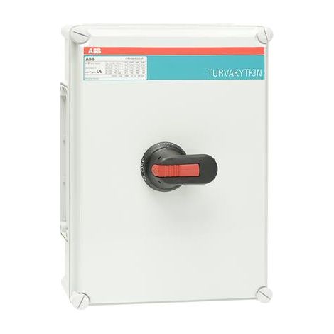 Inter en Coffret Plastique 160A 3P poignée noire IP65 1SCA148615R1001 ABB F978145