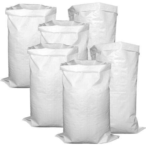 Sac à déchets Sac à Gravats,Sac Jardinage Dechets,15 Pièces Sac de Chantier,Sac Gravats Chantier Sac Dechets pour Gravat Chantier,Déchets Vegetaux Construction 60x100 cm (1/4)