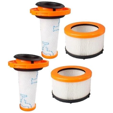 4er-Pack Filter für Rowenta X-FORCE FLEX 9.60 RH20xx ZR009010 ZR009012 Staubsauger – Hochleistungs-Ersatzteile und Zubehör (1/4)