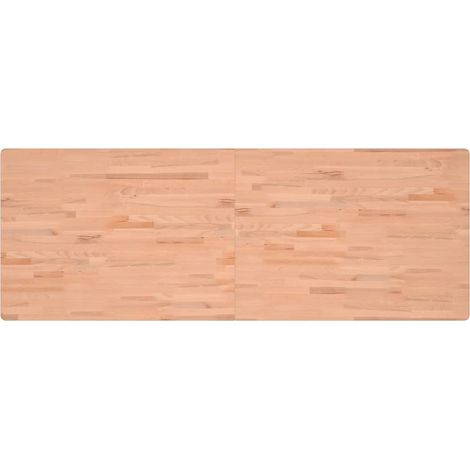 Dessus de bureau  Dessus de table  Plateau de table 150x55x2,5 cm bois massif de hêtre