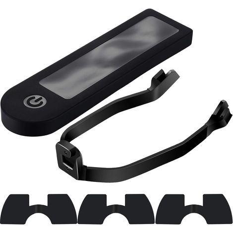 5 Pièces Accessoire de Pièce de Rechange de Scooter Inclure Support Garde-Boue Arrière et Couverture en Silicone Imperméable,3 Pièces Amortisseur de Vibration Caoutchouc Xiaomi M365/ M365 Pro Scooter (1/5)