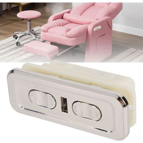 [Télécommande de sofa électrique] Contrôleur électrique USB à 5 broches 24V pour 2 moteurs linéaires et vérins électriques 12V/29V, ABS durable (1/5)