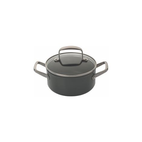 Antihaftbeschichtete Kasserolle Arcos Endura 697000 mit geschmiedetem Aluminiumblech und mango 16 cm Edelstahl im Karton (1/2)