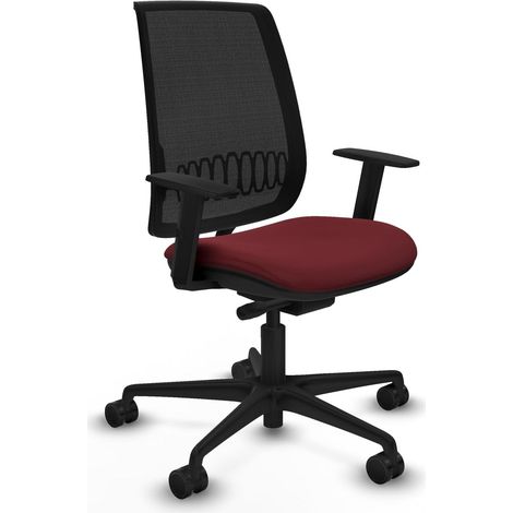 Sedia da ufficio piqueras y crespo Alares granata nylon (1/2)