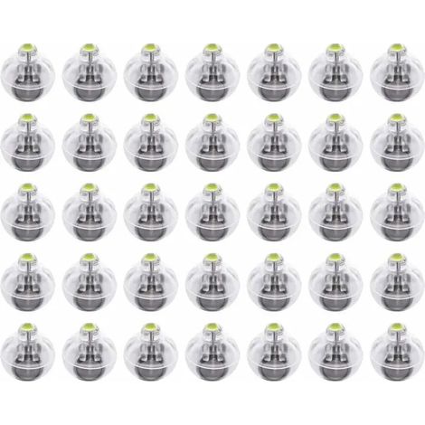 50 Pièces Mini LED Lumières Ballons,Papier Lumières Lumière Boule Lampe pour Décorations de Fête de Noël Odipie (1/4)